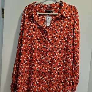 Lane Bryant Long Blouse